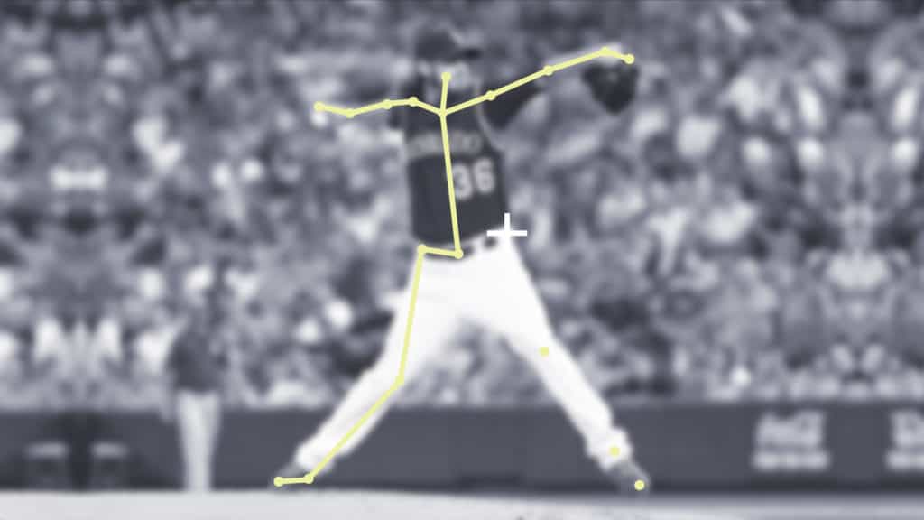 keypoint annotation-baseball