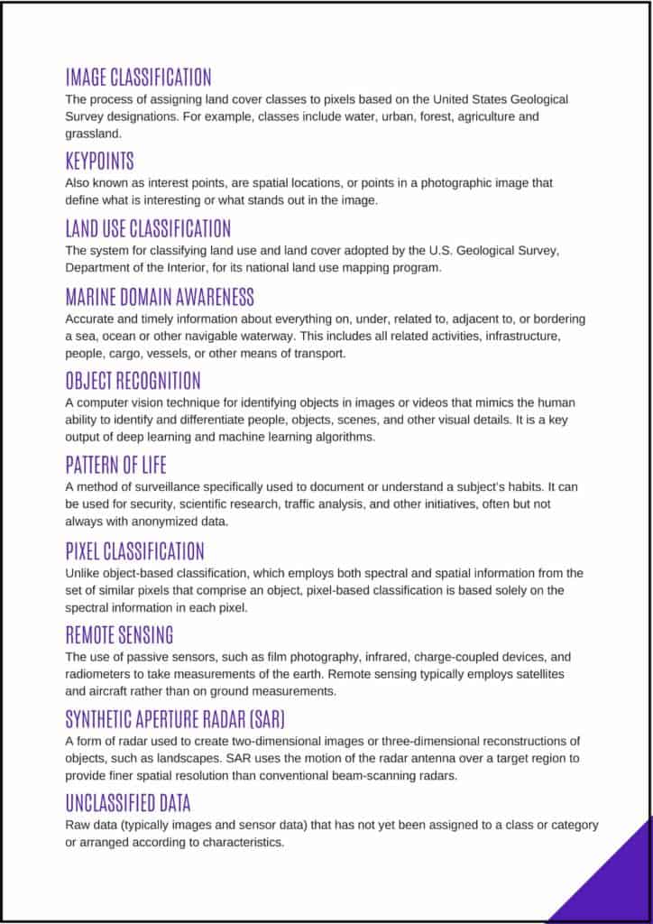 Glossary