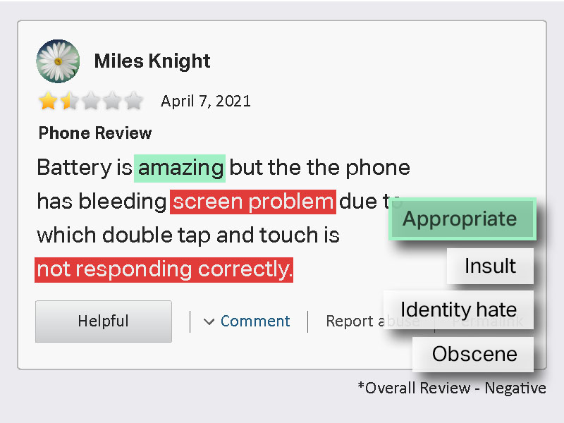 Content moderation for leading e-commerce site