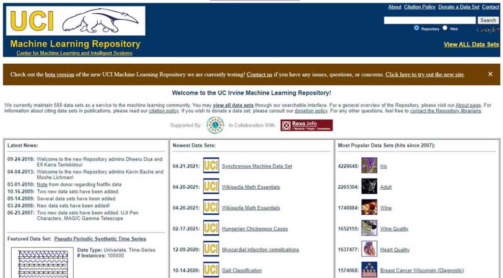 UCI Machine Learning Repository